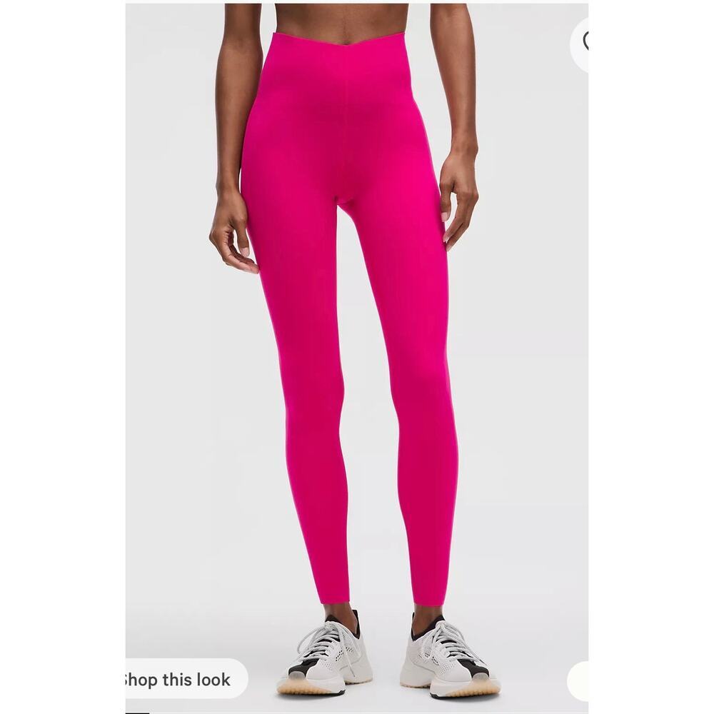 lululemon athletica Hot Pink High-Rise Leggings